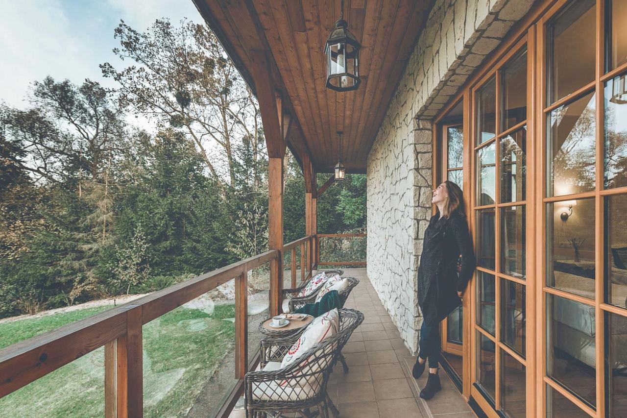 Lubinowe Wzgorze - Wioska Zdrowia Hotel Nałęczów Exterior foto